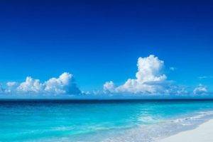 nature, Photography, Landscape, Summer, Caribbean, Sea, Beach, White, Sand, Clouds, Tropical, Horizon, Turks & Caicos