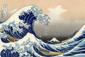 The Great Wave off Kanagawa, Painting, Japanese, Waves, Classic art