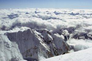 National Geographic, Mountain, Snow, Clouds, Himalayas