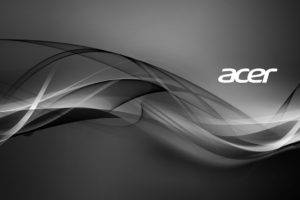 Acer, Black, Dark, Waves