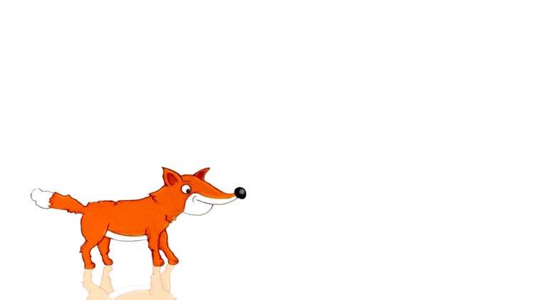 fox, Cartoon HD Wallpaper Desktop Background