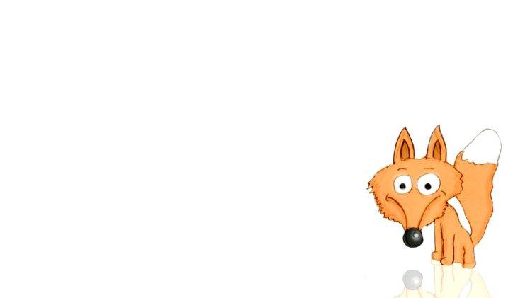 fox, Cartoon HD Wallpaper Desktop Background