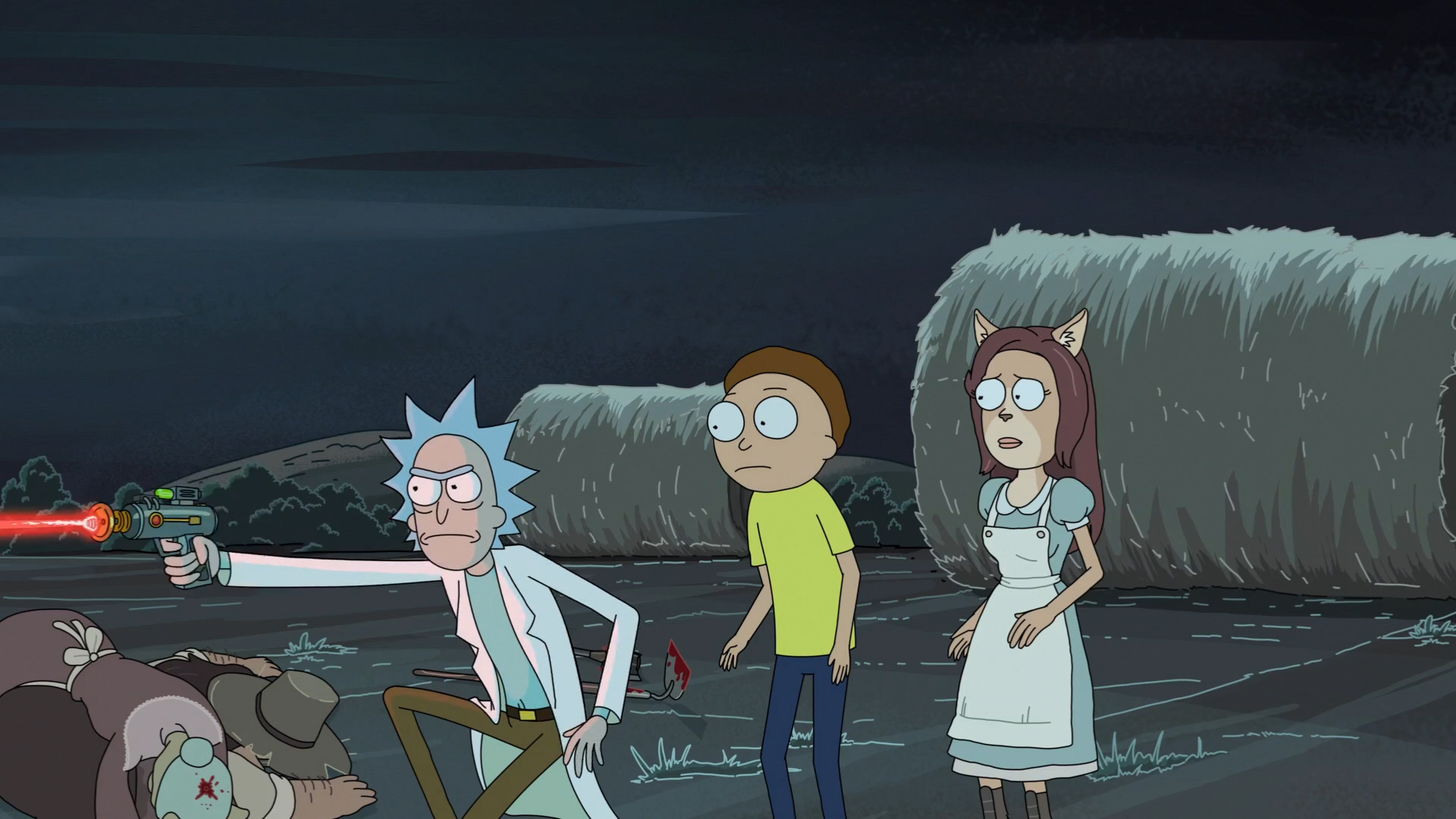 Rick and Morty, Adult Swim, Cartoon Wallpaper
