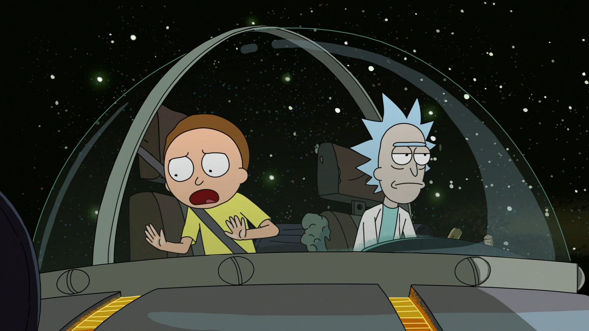 Rick and Morty, Adult Swim, Cartoon Wallpaper
