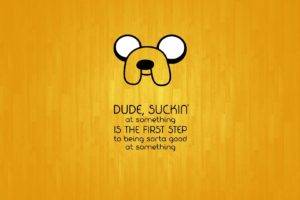 anime, Yellow, Quote, Jake the Dog, Cartoon, Adventure Time