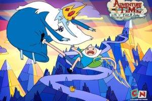 Adventure Time, Cartoon Network, Finn the Human, Ice King, Fighting