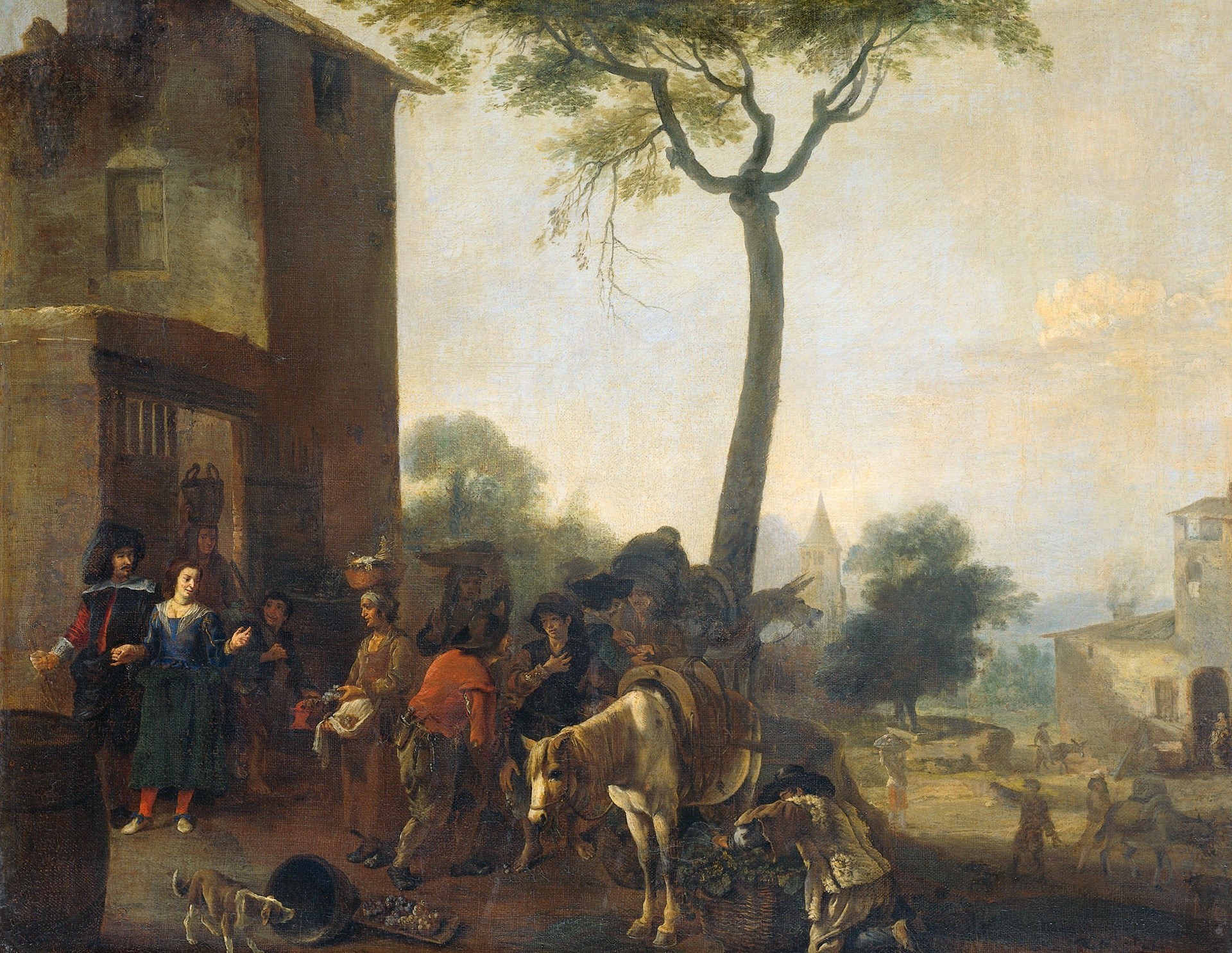 Pieter Van Laer, Artwork, Painting Wallpaper