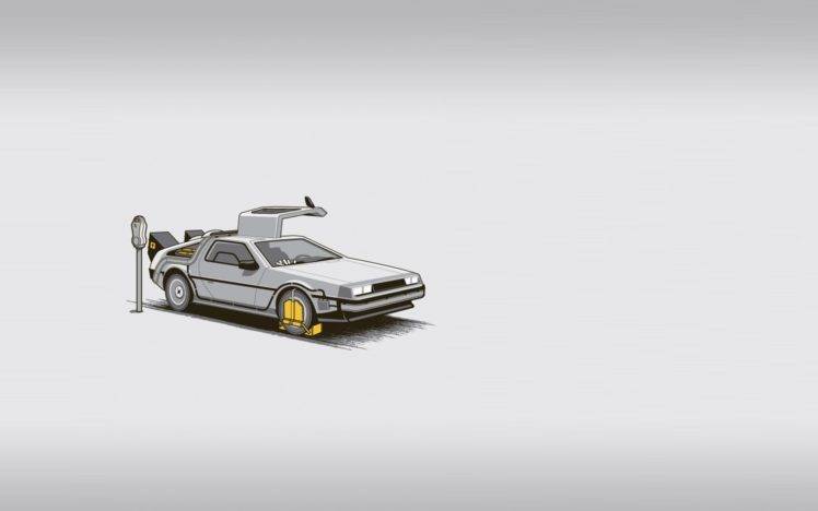 Back to the Future, DeLorean, DMC DeLorean HD Wallpaper Desktop Background