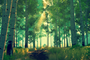 forest, In game, Firewatch