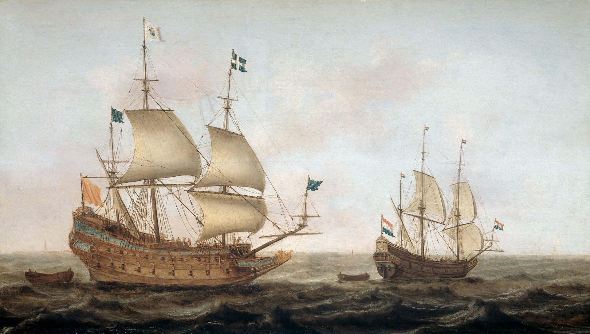 Heller Saint Louis, Ship, Painting, Artwork Wallpaper