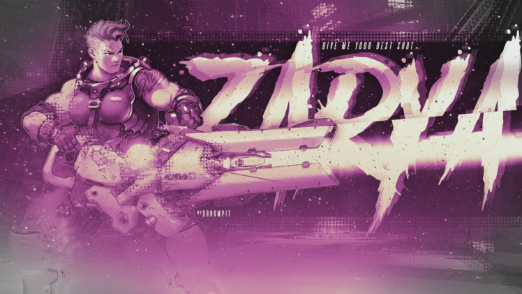 Zarya (Overwatch), Overwatch HD Wallpaper Desktop Background