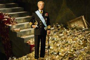 Carl XVI Gustaf, Sweden, Photoshop, Gold