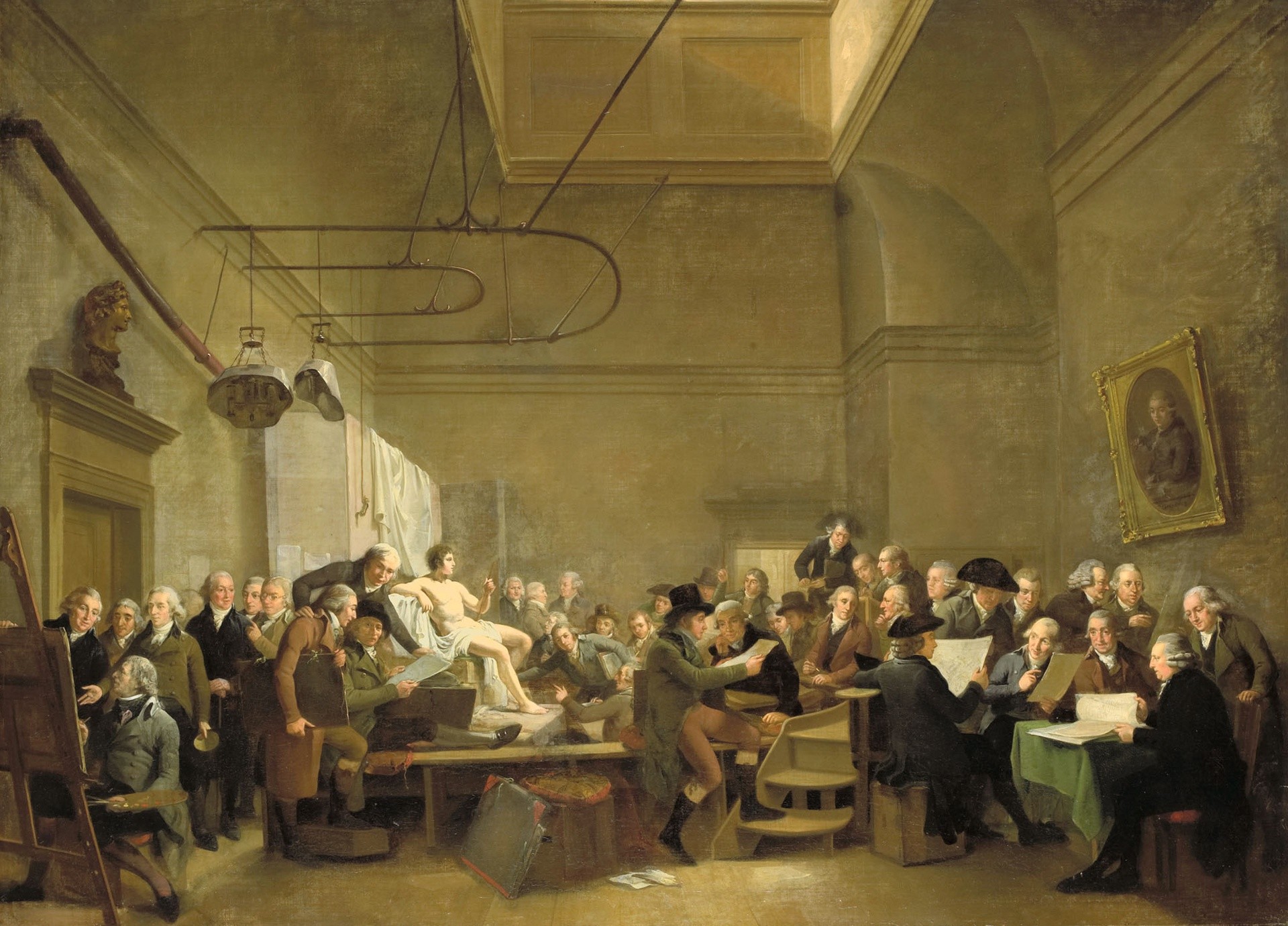 Adriaan de Lelie, Artwork, Painting Wallpaper