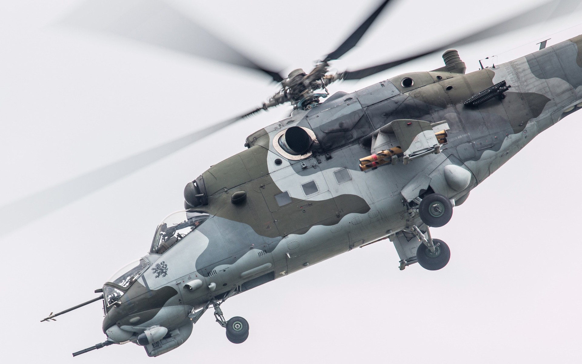 helicopters, Military, Aircraft, Mil Mi 24 Wallpaper