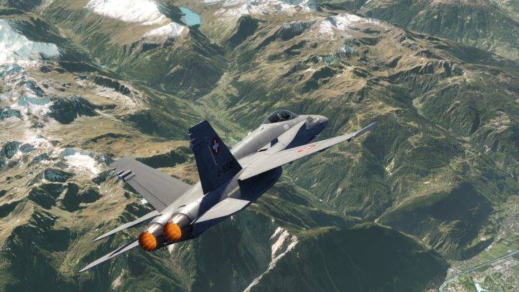 aircraft, Military aircraft, FA 18 Hornet, Military HD Wallpaper Desktop Background