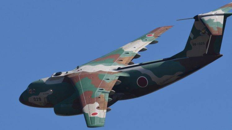 military aircraft, Aircraft, Military, Kawasaki c 1 HD Wallpaper Desktop Background