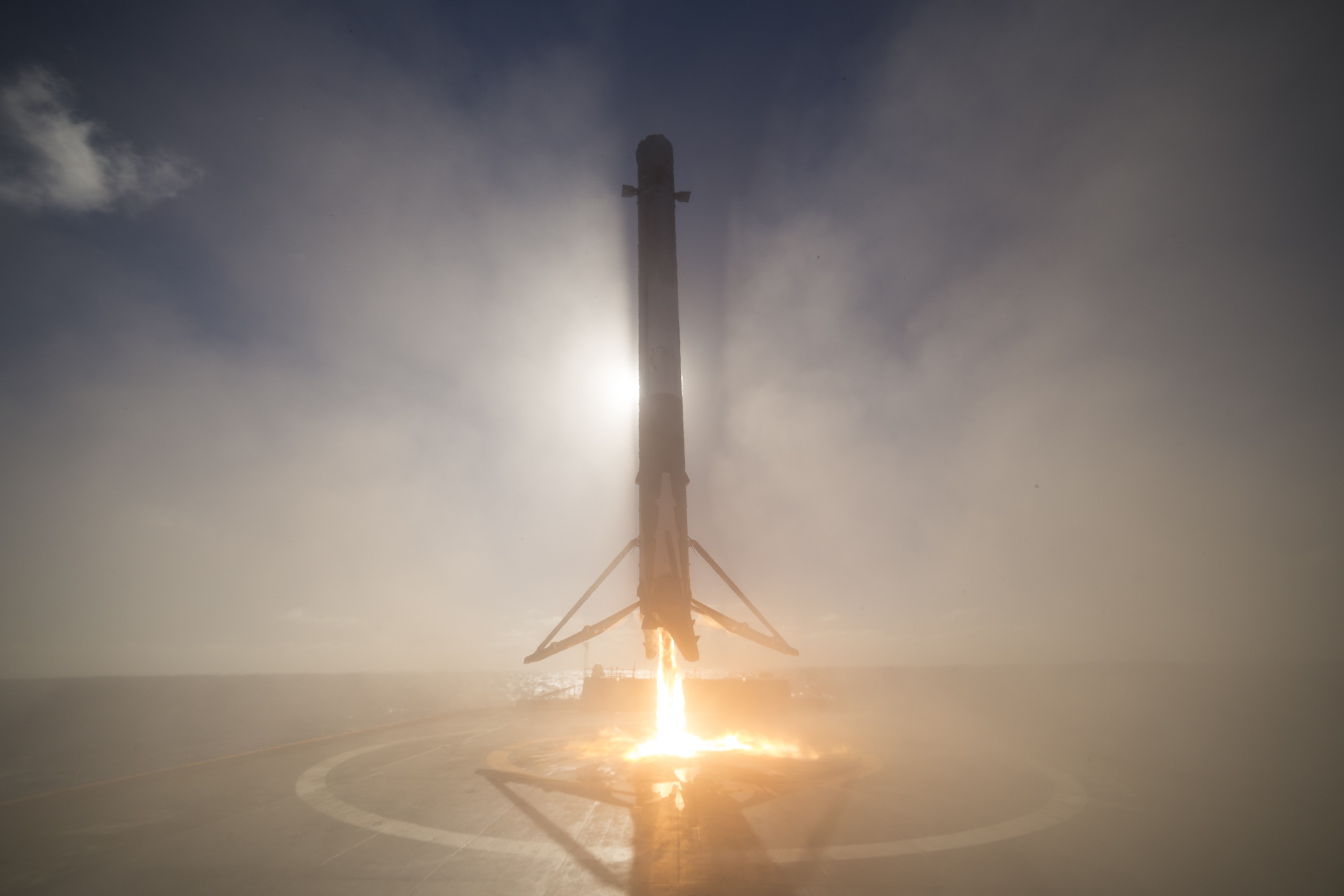 SpaceX, Iridium 1 Landing, Rocket Wallpaper