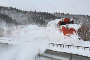 train, Winter, Snow, Ice, Vehicle, Snowplow