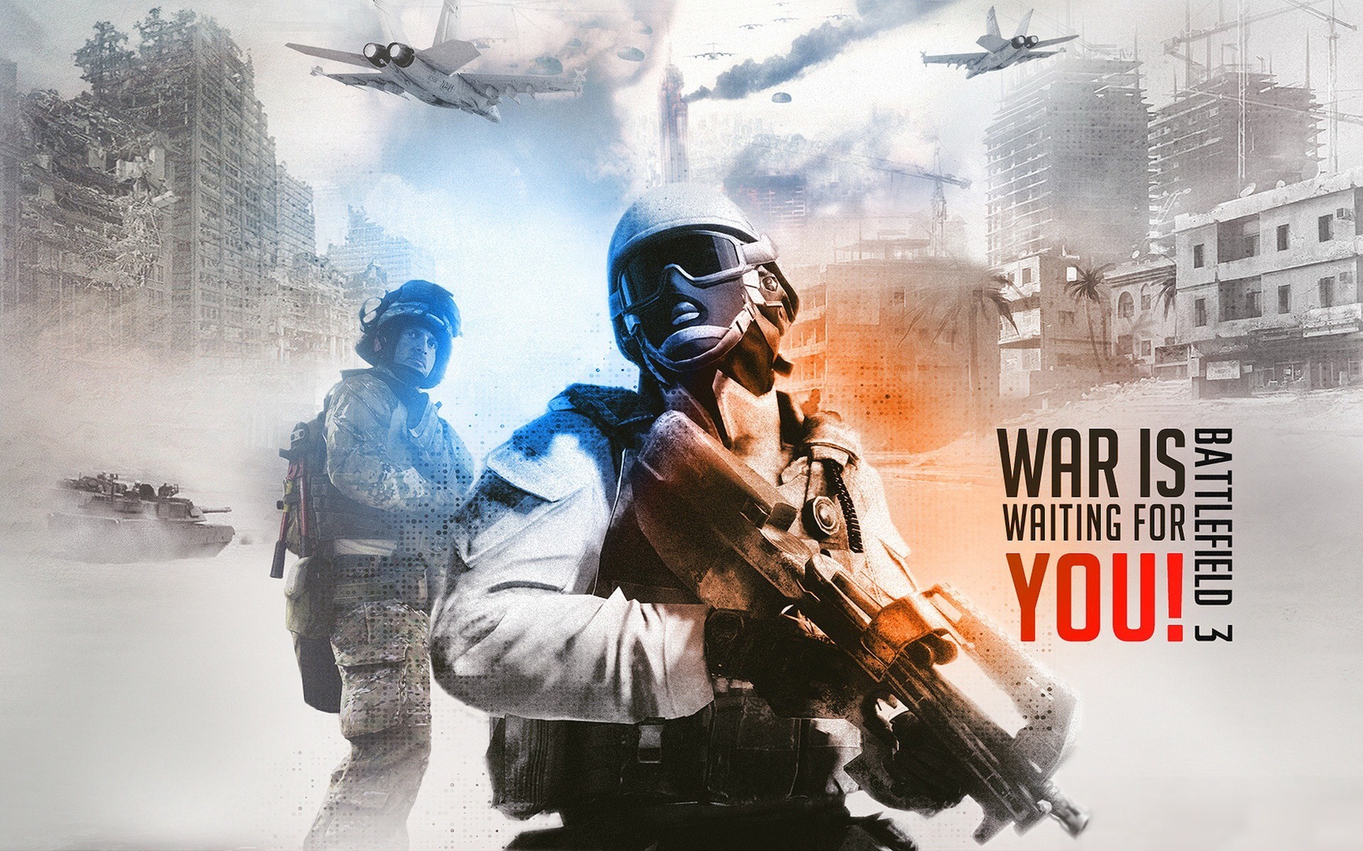 Battlefield 3, War Wallpaper