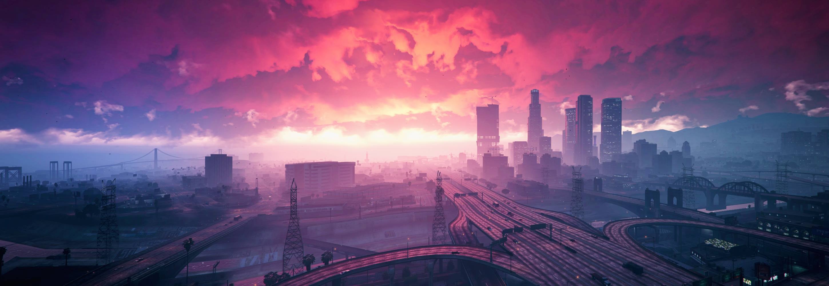Grand Theft Auto V, Sunset Wallpaper