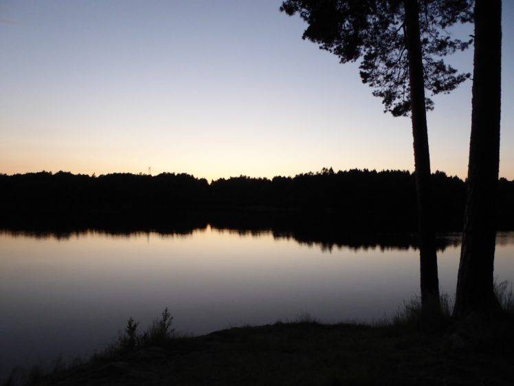 Norway, Lake, Night, Water HD Wallpaper Desktop Background