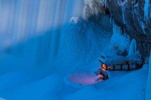 Niagara Falls, Waterfall, Cold, Ice, Winter