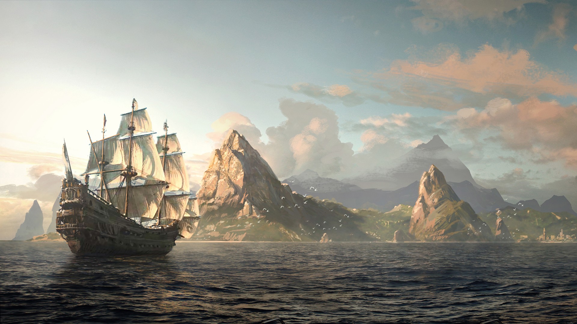 artwork, Landscape Wallpaper