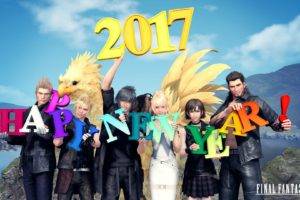 New Year, 2017 (Year), Final Fantasy XV