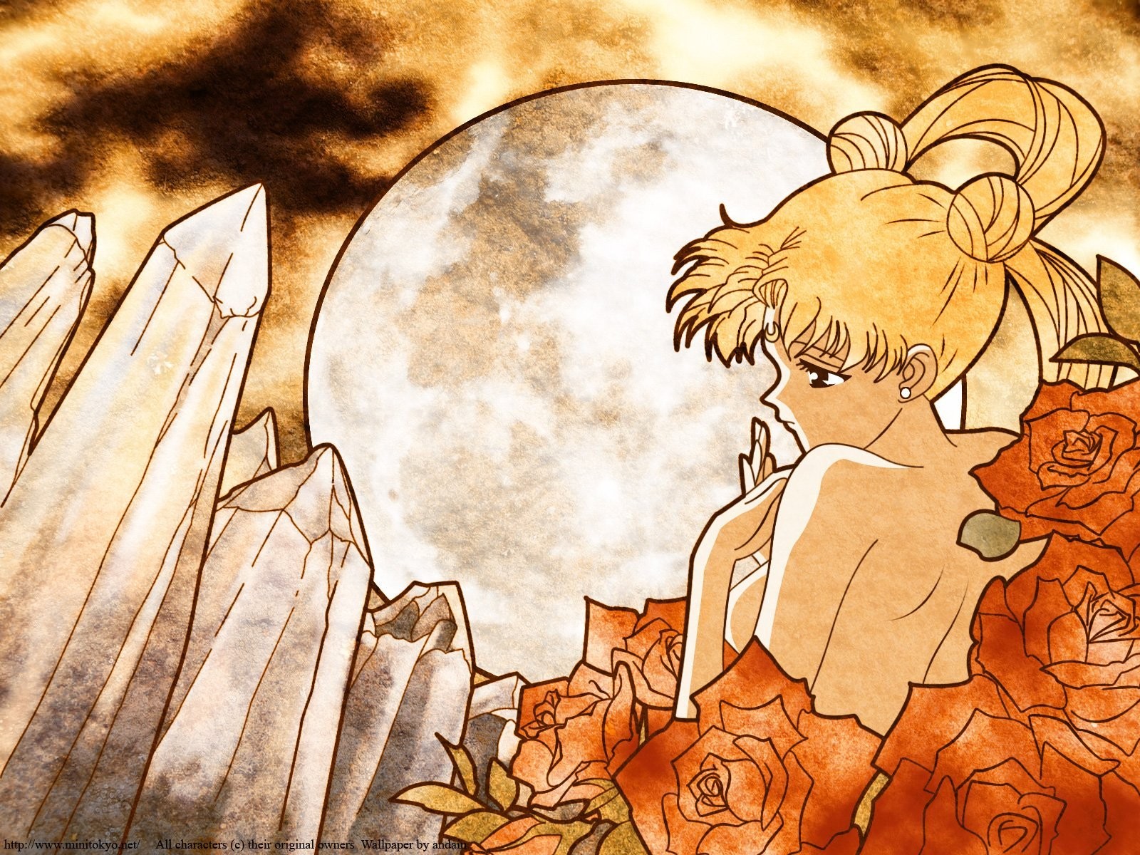 women, Blonde, Sailor Moon Wallpaper
