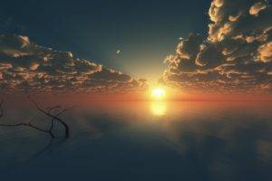 Richard Mohler, Nature, Sky, Clouds, Sunset