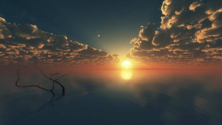Richard Mohler, Nature, Sky, Clouds, Sunset HD Wallpaper Desktop Background