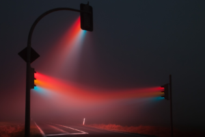 Lucas Zimmermann, Signal, Street light, Street, Night, Road