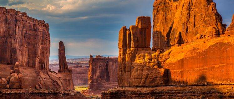 Arches National Park, Utah, Rock, Nature, USA, Landscape HD Wallpaper Desktop Background