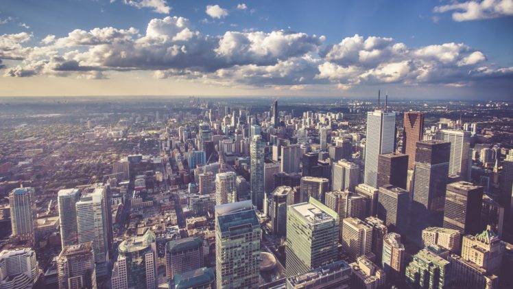 cityscape, Skyscraper, Toronto HD Wallpaper Desktop Background