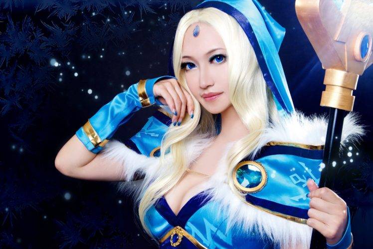 Cosplay Rylai Boobs Dota 2 Defense Of The Ancients