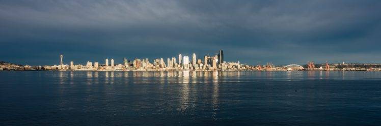 Seattle, Cityscape, Water, Skyscraper, Landscape, City, Building, Architecture HD Wallpaper Desktop Background