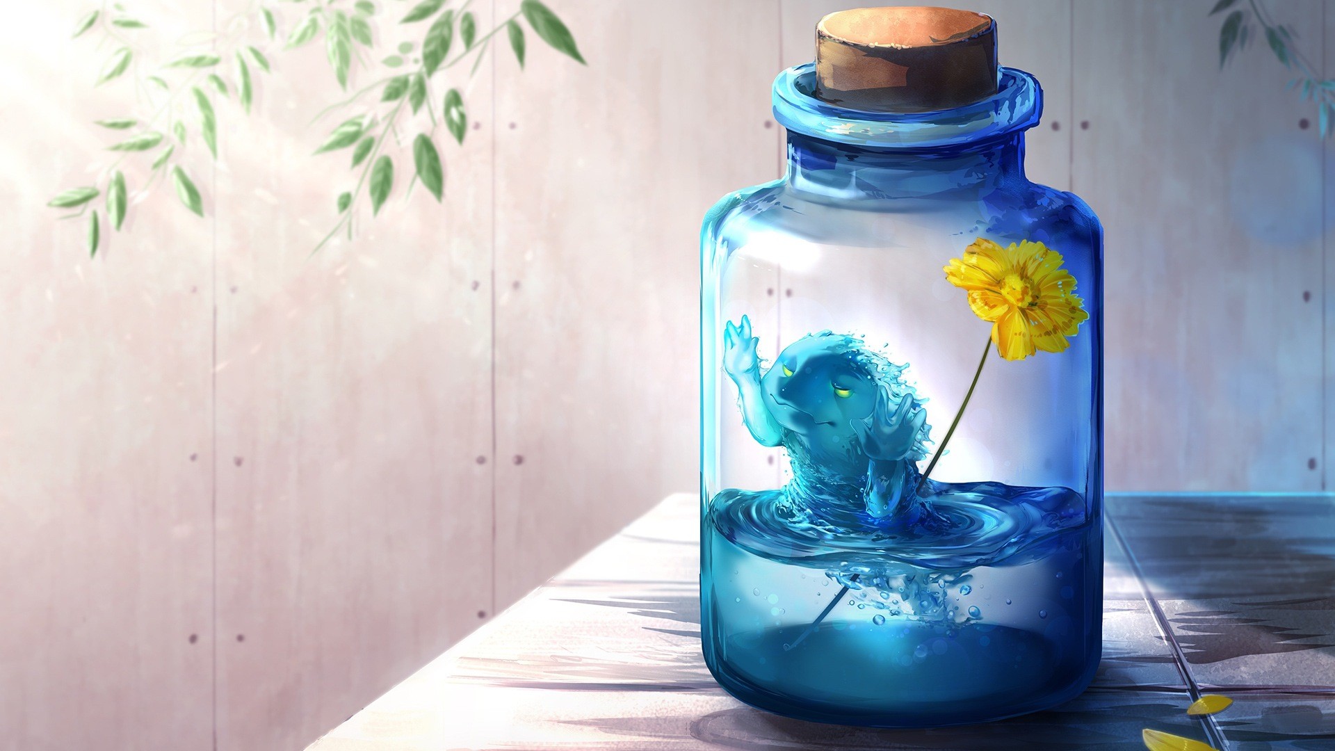 Morphling, Dota 2, Defense of the Ancients, Dota, Steam (software), Bottles Wallpaper