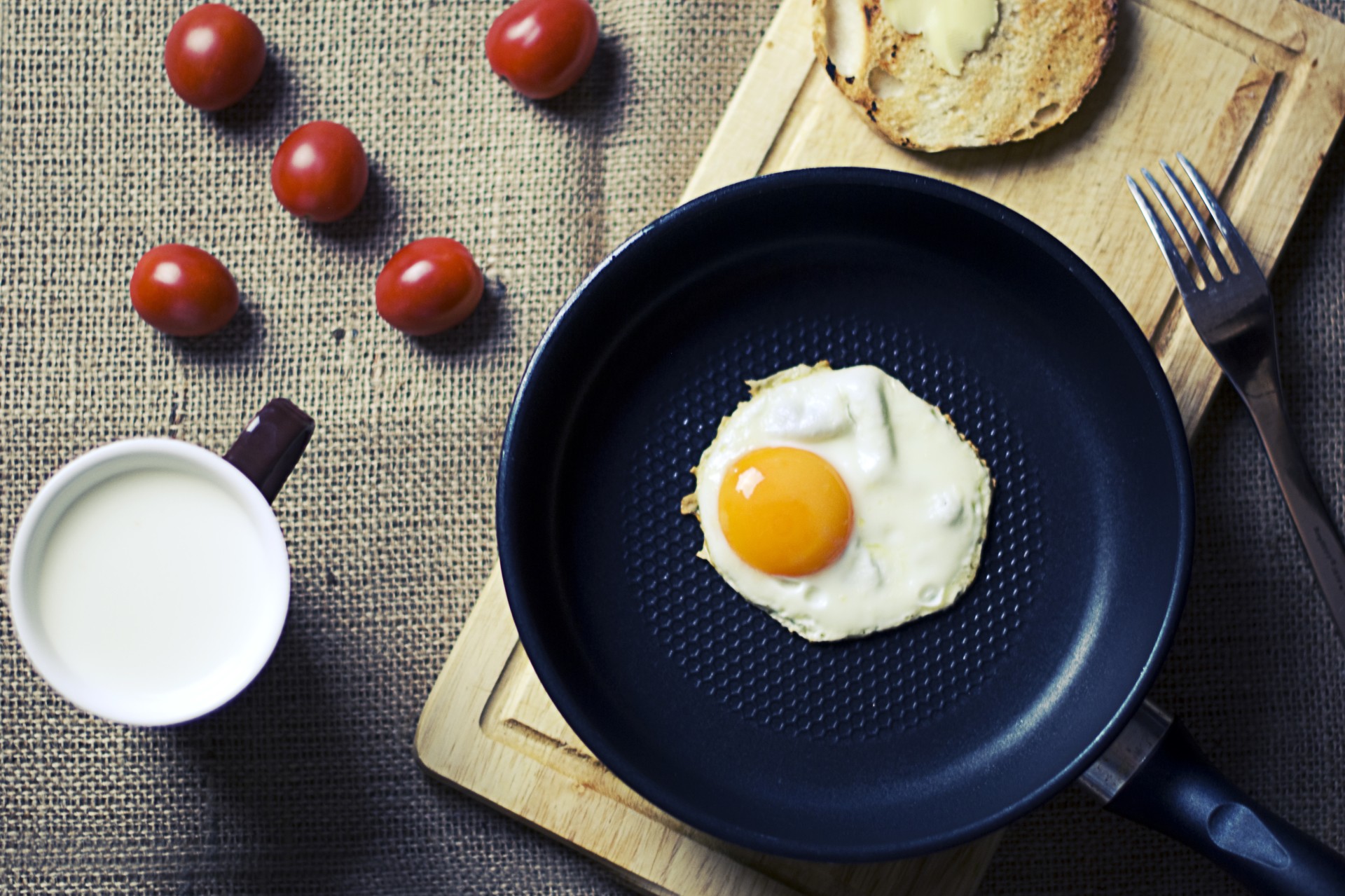 food, Eggs, Tomatoes Wallpaper