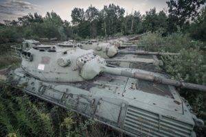 wreck, Vehicle, Tank, Leopard 1