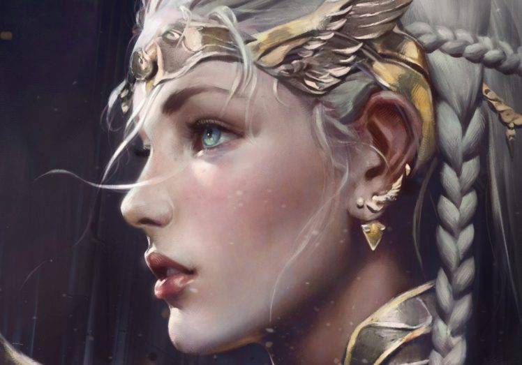princess, Fantasy art HD Wallpaper Desktop Background