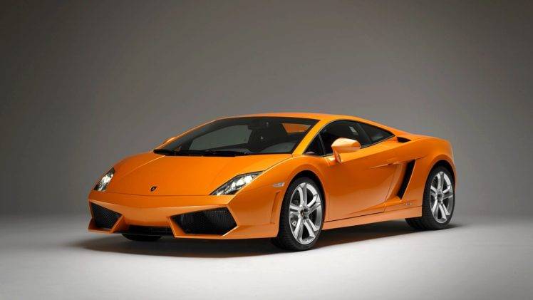 Lamborghini, Lamborghini Gallardo, Orange cars, Car, Vehicle HD Wallpaper Desktop Background