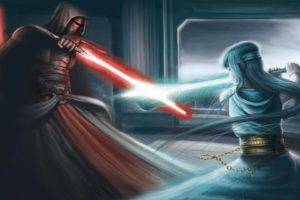 Darth Revan, Star Wars, Lightsaber, Fighting, Star Wars: Knights of the Old Republic