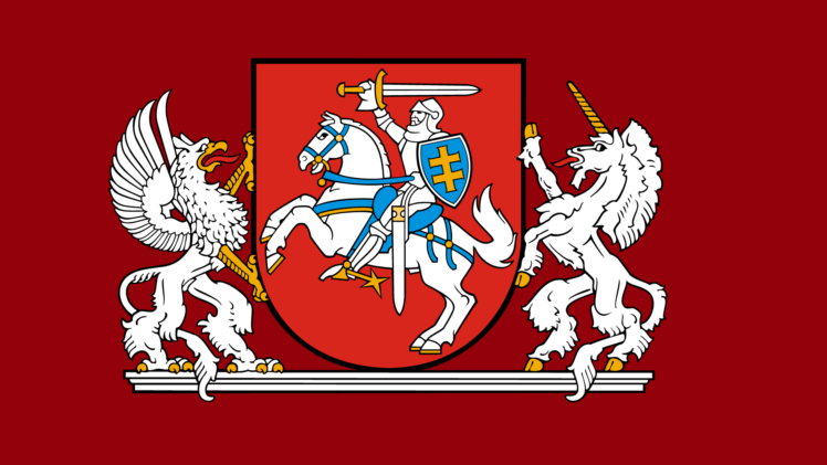 horseman, Lithuania, Coat of arms, Flag HD Wallpaper Desktop Background