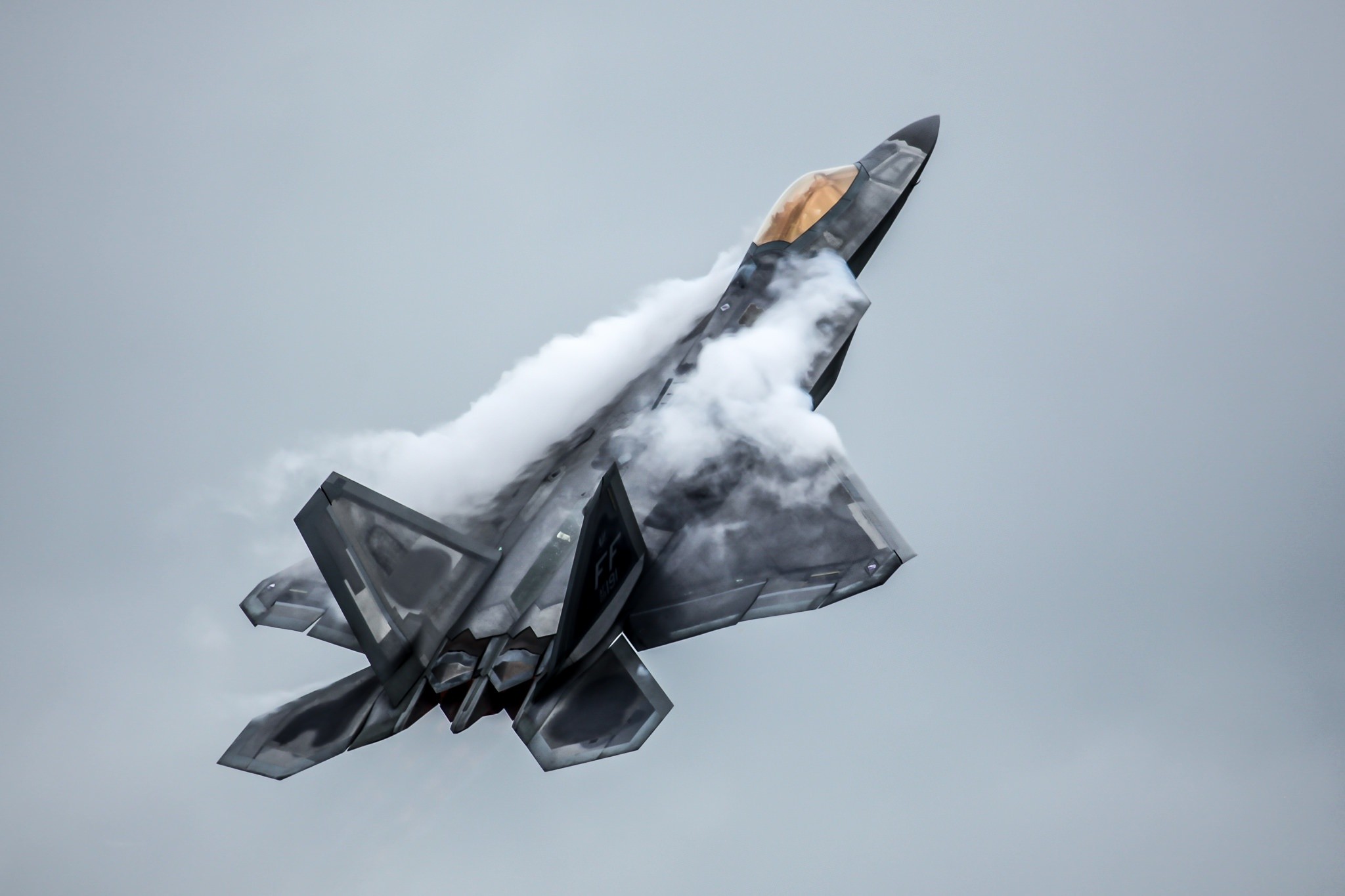 aircraft, Vehicle, Military, Military aircraft, F 22 Raptor Wallpapers