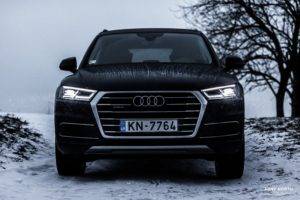 Audi Q5, Audi quattro, Snow, Latvia, Arny North