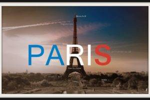 solid color, Paris, Typography, Street, Landscape, Blurred, Cityscape