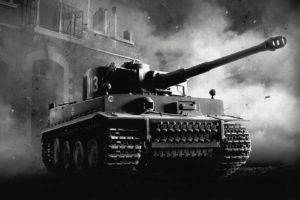 tank, War, Tiger P
