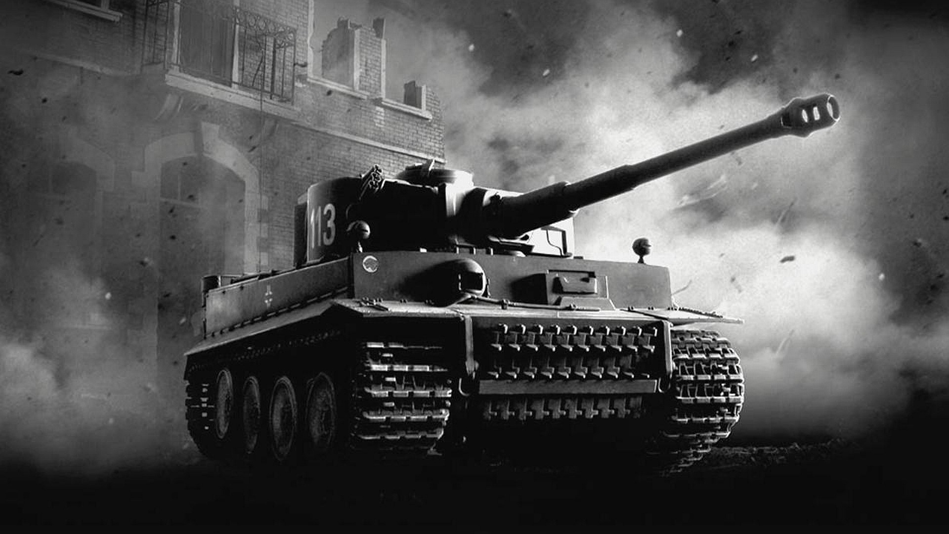 tank, War, Tiger P Wallpaper