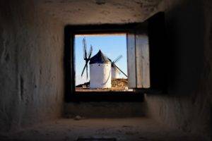 window, Windmill