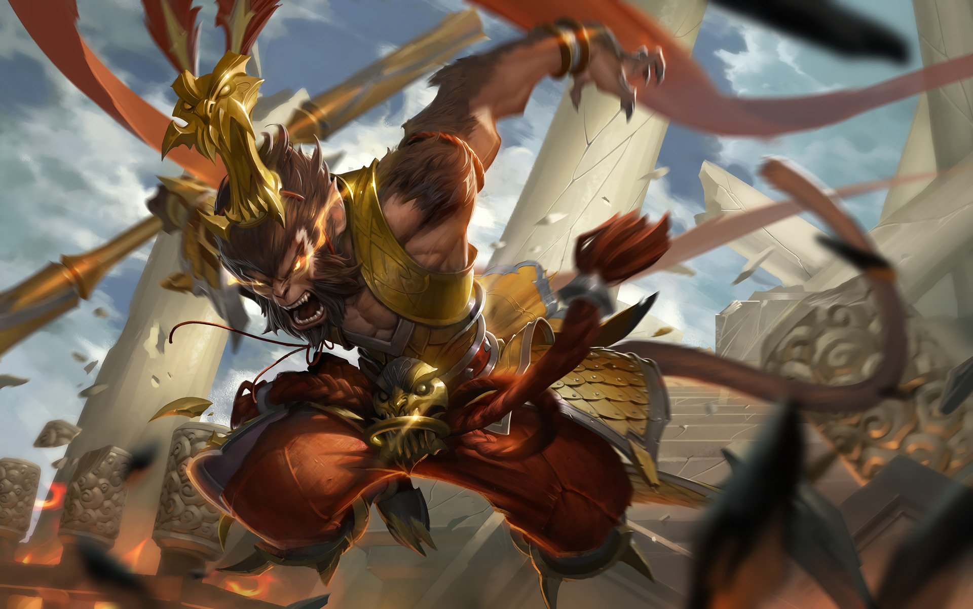 League Of Legends Wukong Wallpapers Hd Desktop And Mobile Backgrounds